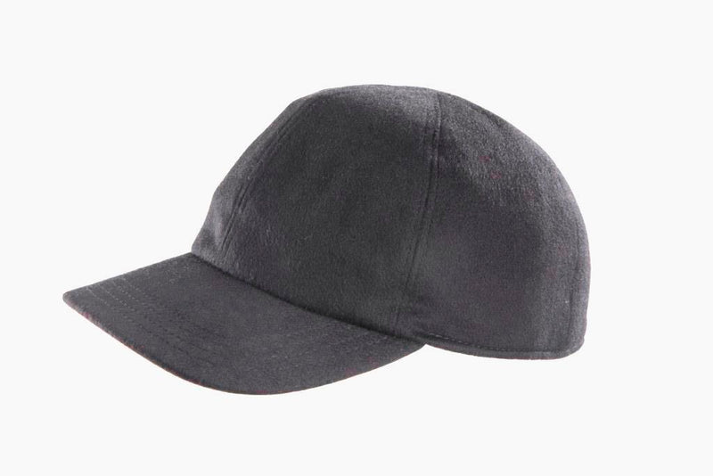 Cashmere-blend Baseball Cap - Dark Charcoal Grey - SAVE - ALMOST SOLD OUT!
