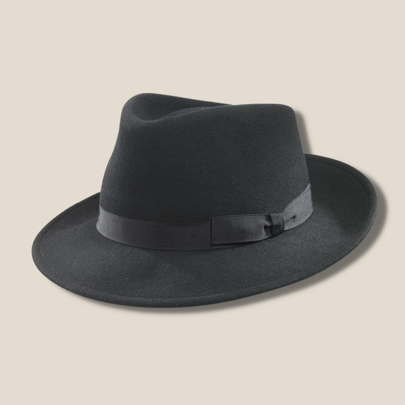 THE BELMONT Wool Felt Fedora SPECIAL BUY- ONLY A FEW LEFT