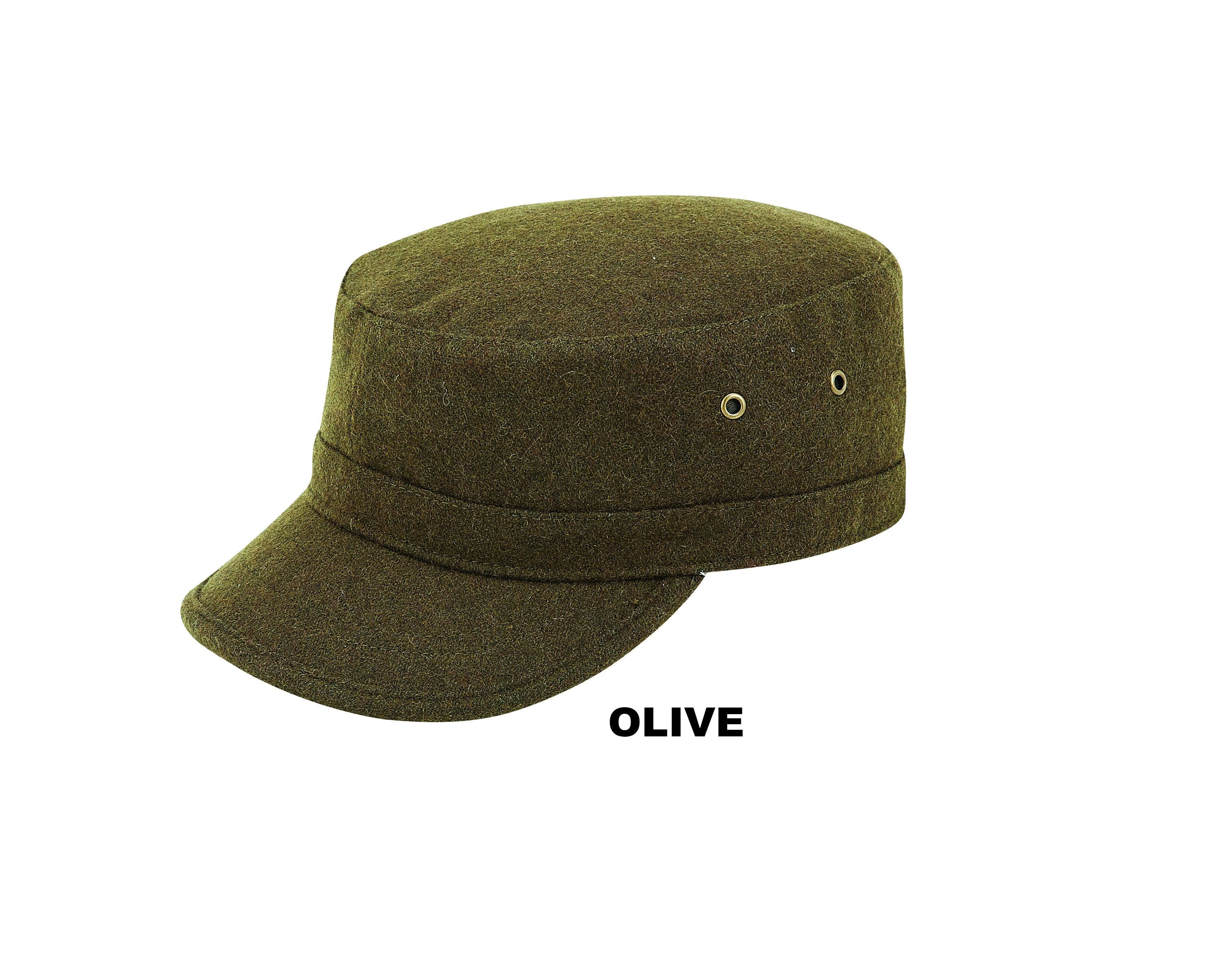 帽子 no roll military hat Vintage 90s Y2K CONCEPT ONE Unisex OSFM Cotton Cadet Cap