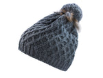 Women's Soft Cashmere Cap with Pom Pom - Made in Italy - Save 45%